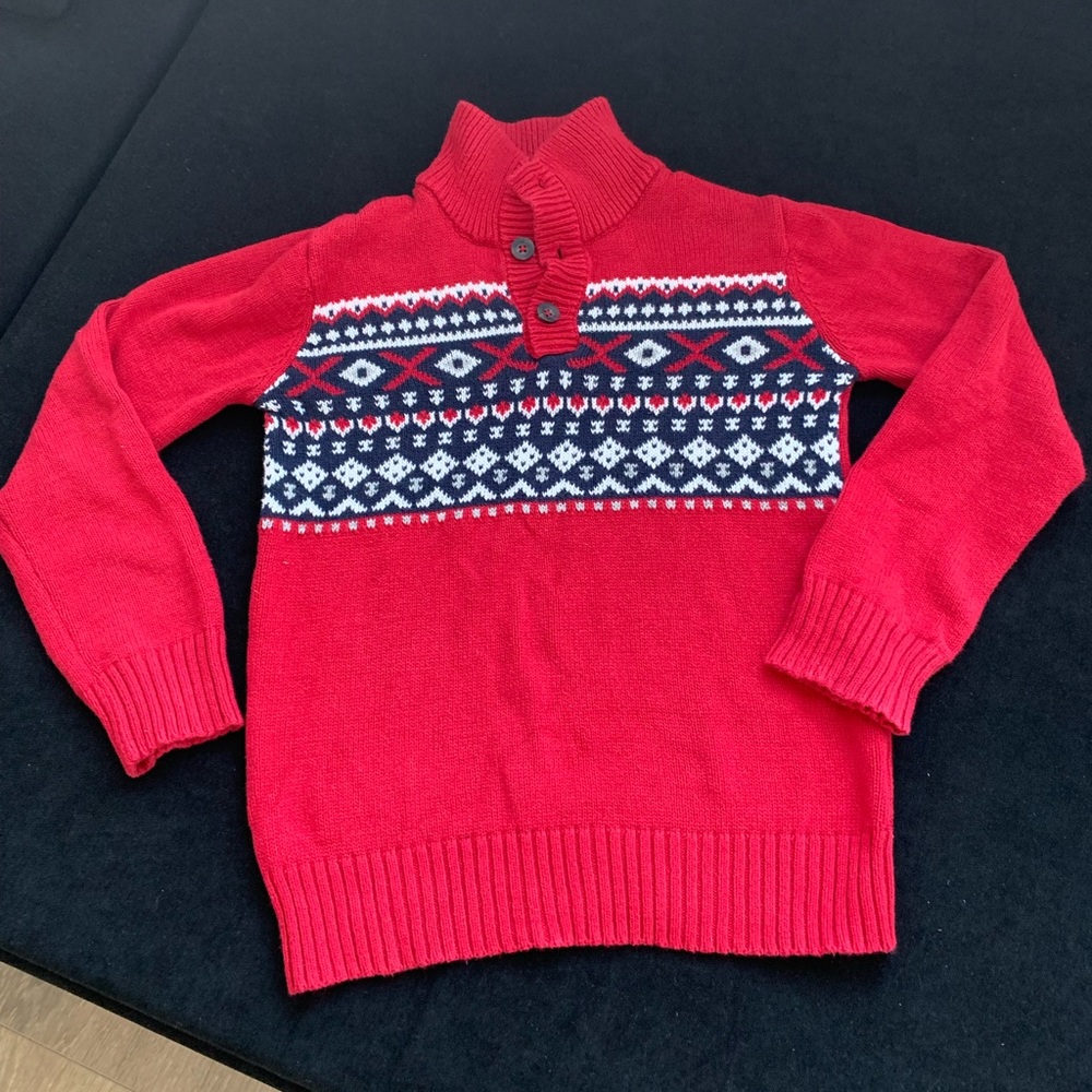 🎄3/15$ Boy Red Sweater